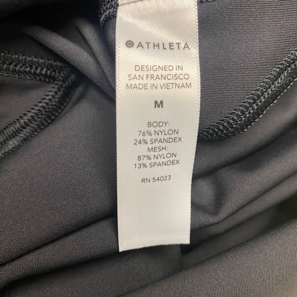 NWT Athleta Match Point Black Tennis Dress Size Medium - Picture 5 of 11